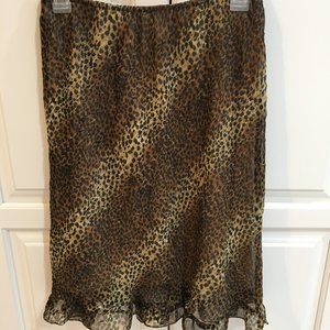 Leopard Skirt